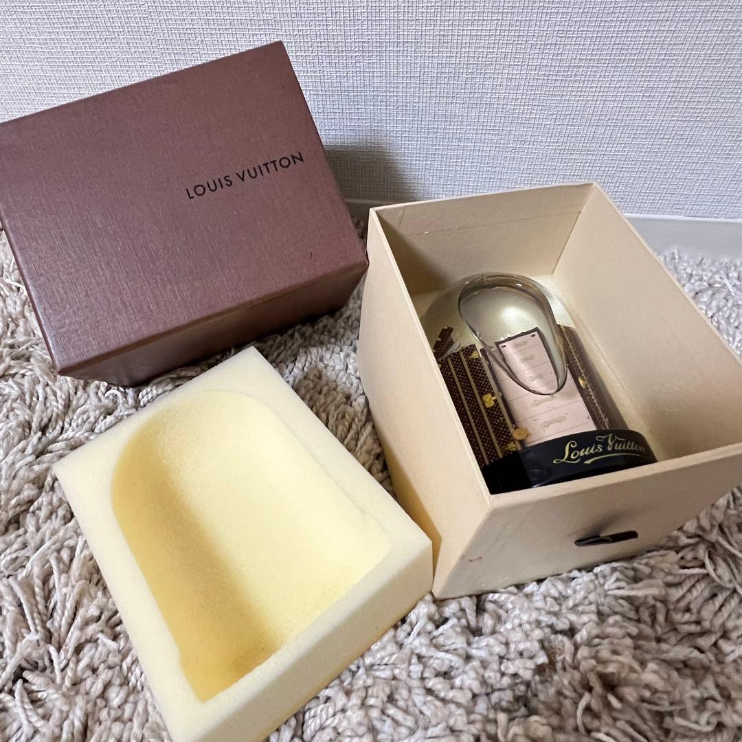 レア　ルイヴィトン スノードーム 2009年限定ワードロープトランク ノベルティ