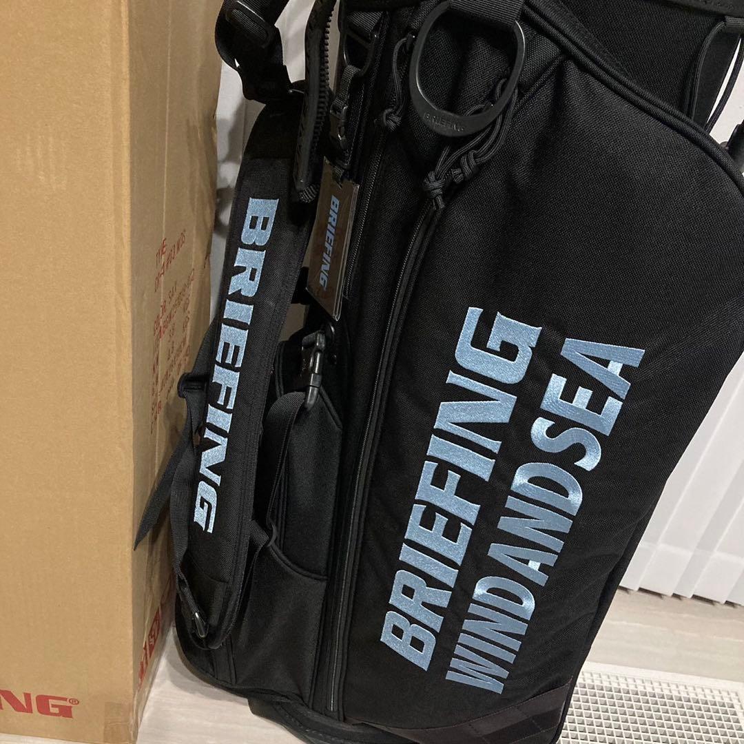 即完売BRIEFING WIND AND SEA コラボキャディバック(３点付)