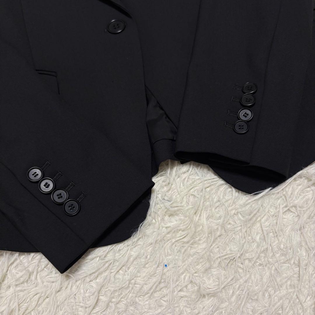 美品 M 現行 Theory セットアップ スーツ ブラック 黒 ストレッチ