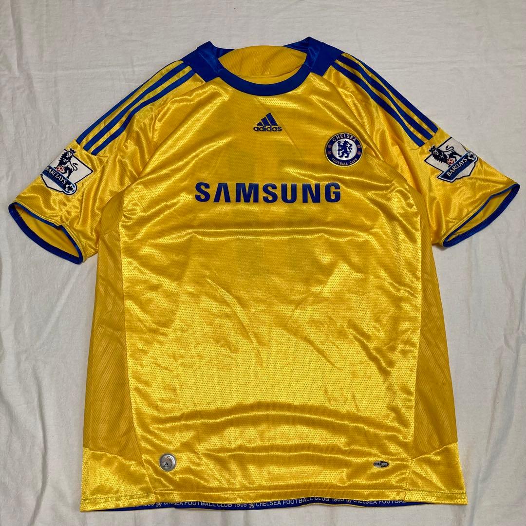 adidas チェルシー ドログバ 11番 アウェイユニフォーム 09/10