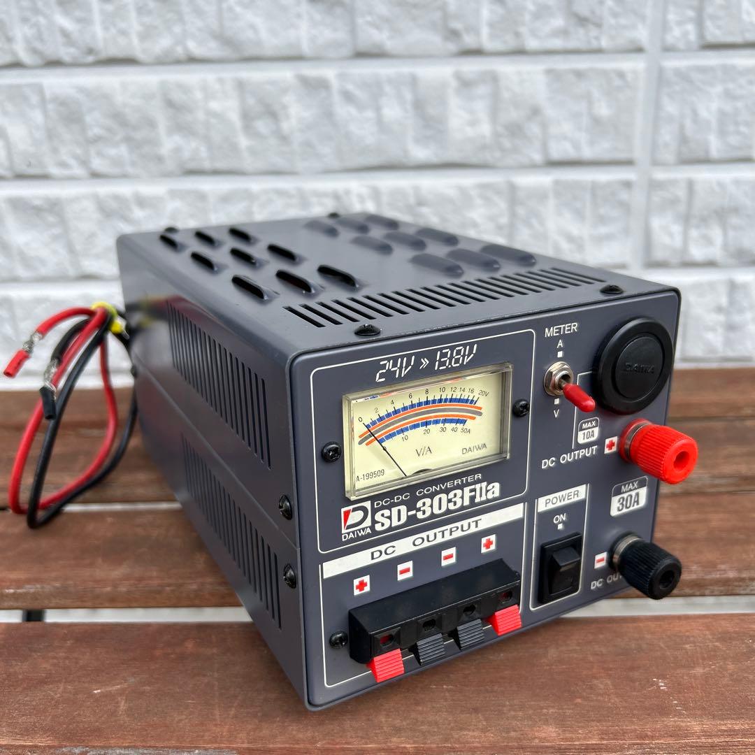 DCDCコンバータ　DC24vから13、8v、MAX３０A DAIWA 製