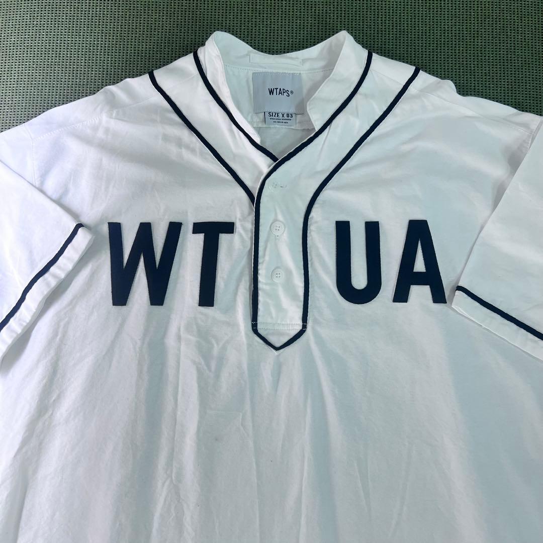 ◉窪塚洋介さん着用　WTAPS ダブルタップス　ベースボールシャツ　　Lサイズ