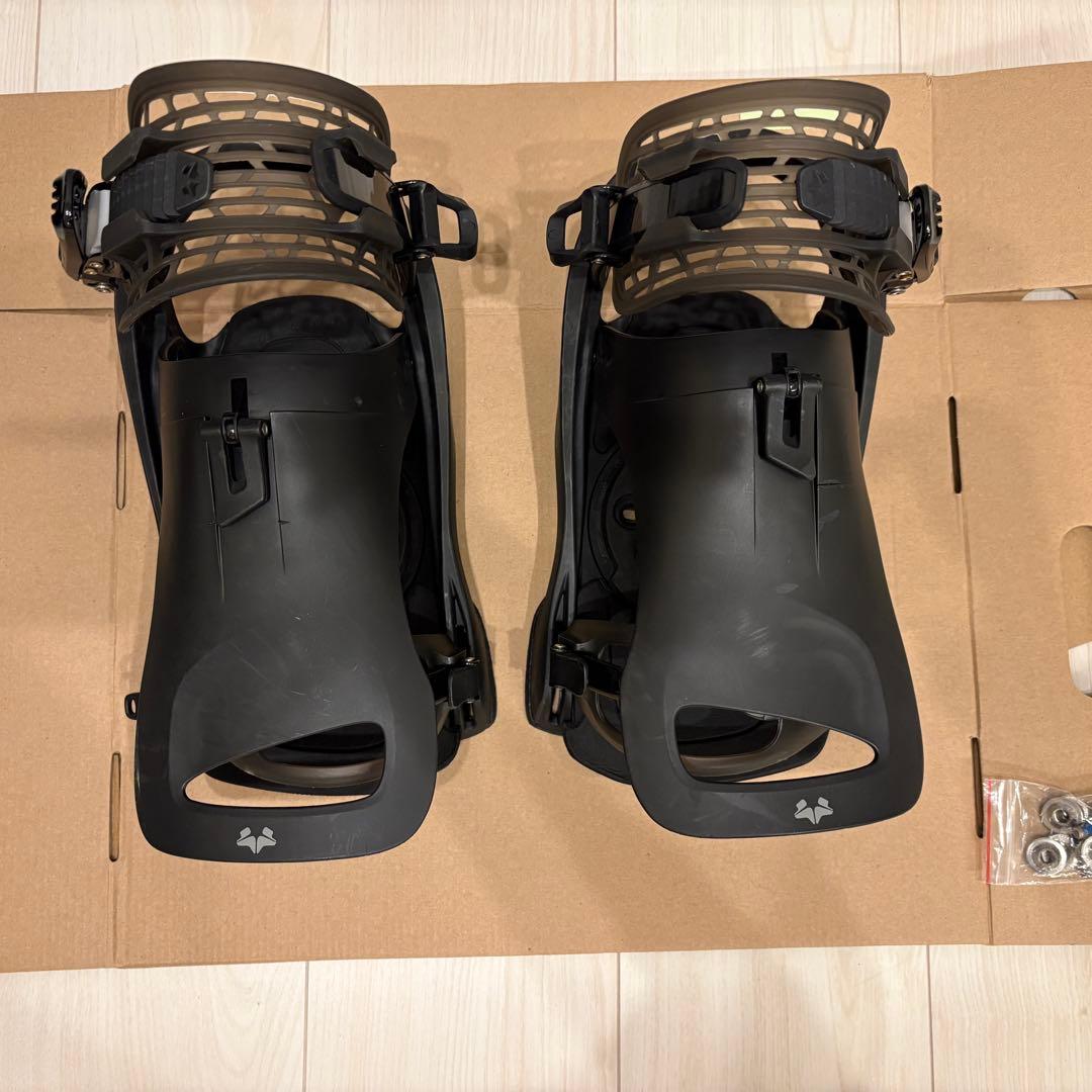 ROME スノーボードビンディング M/L ブラック