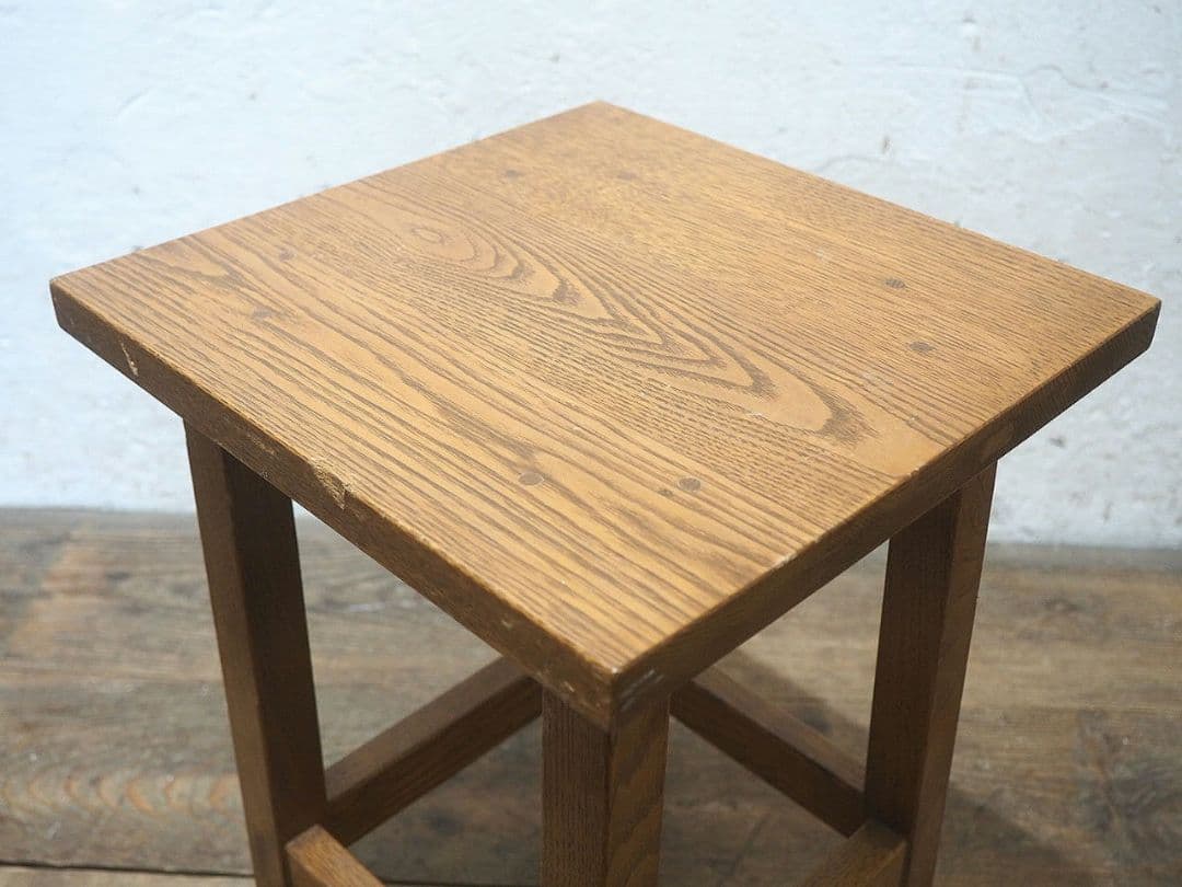 1364 ヴィンテージ　スツール　椅子　イス　チェア　ベンチ　古家具　レトロ