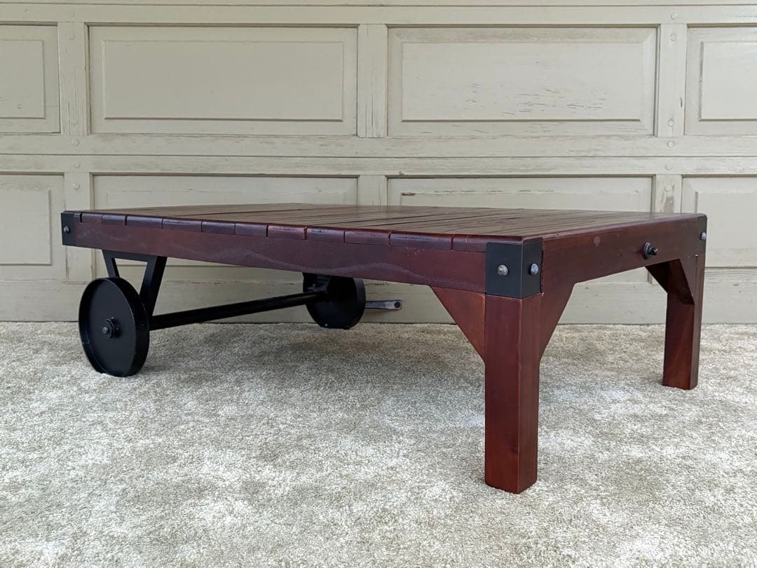 東谷 ROOM ESSENCE トロリーテーブル インダストリアル ヴィンテージ