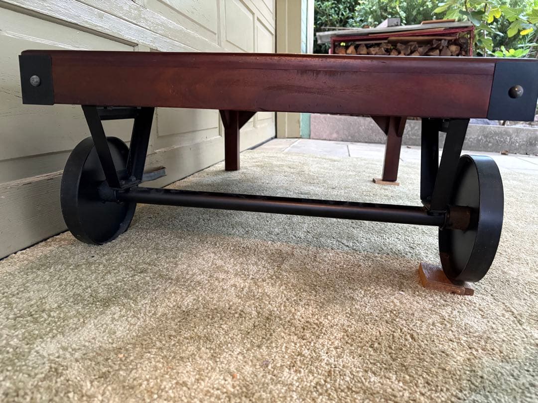 東谷 ROOM ESSENCE トロリーテーブル インダストリアル ヴィンテージ