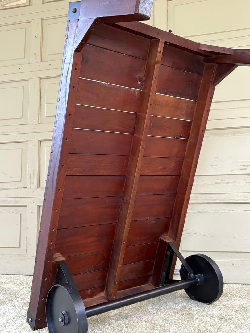 東谷 ROOM ESSENCE トロリーテーブル インダストリアル ヴィンテージ