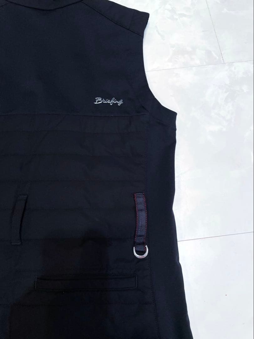 美品　レディース　ブリーフィング　中綿　ノースリーブ　ワンピース　サイズL