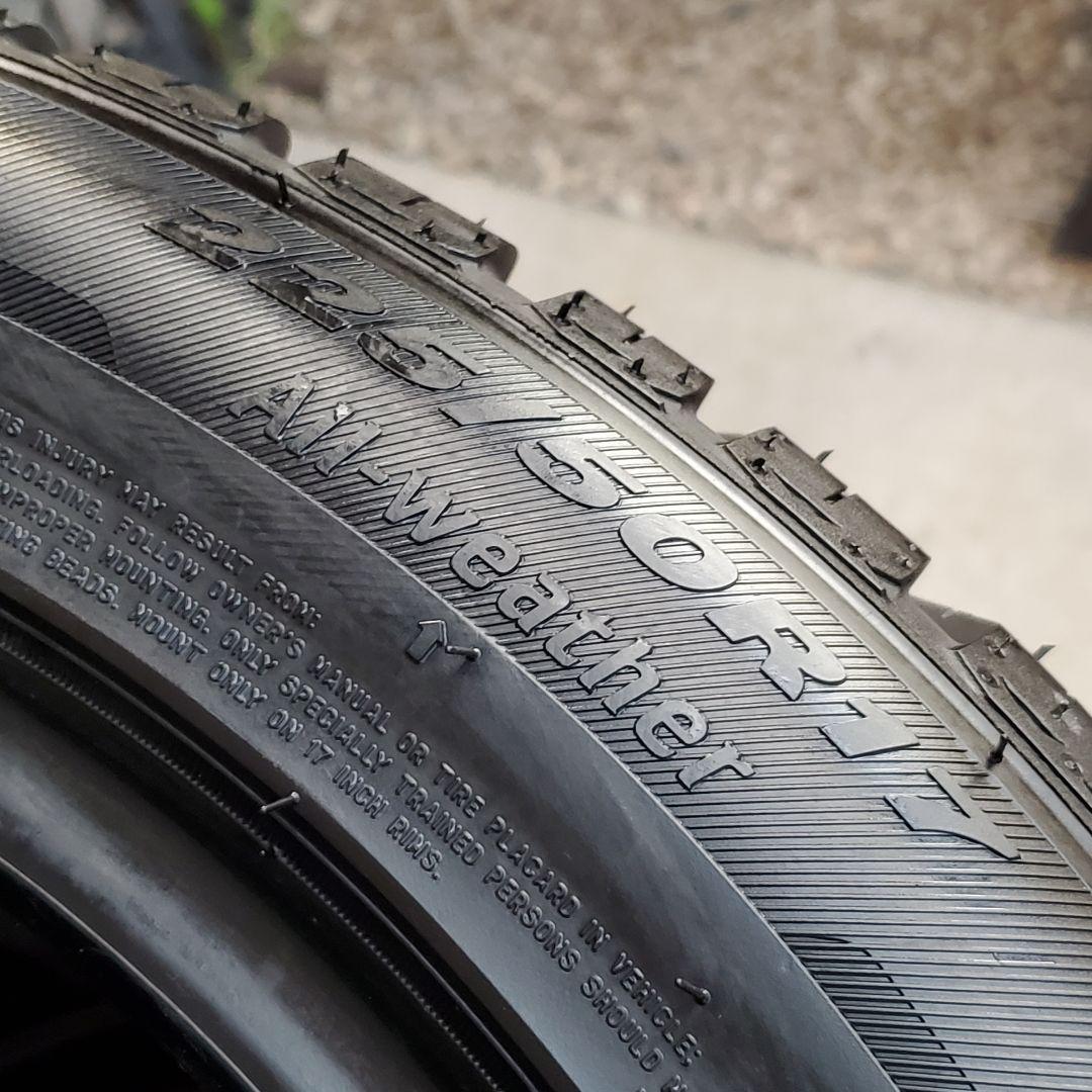 専用②送料込み❗225/50R17❗オールシーズンタイヤ❗スタッドレスタイヤ❗
