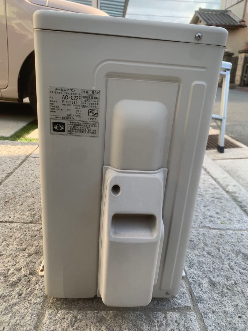 富士通　ルームエアコン　A0-C22F 中古　室外機　6畳用