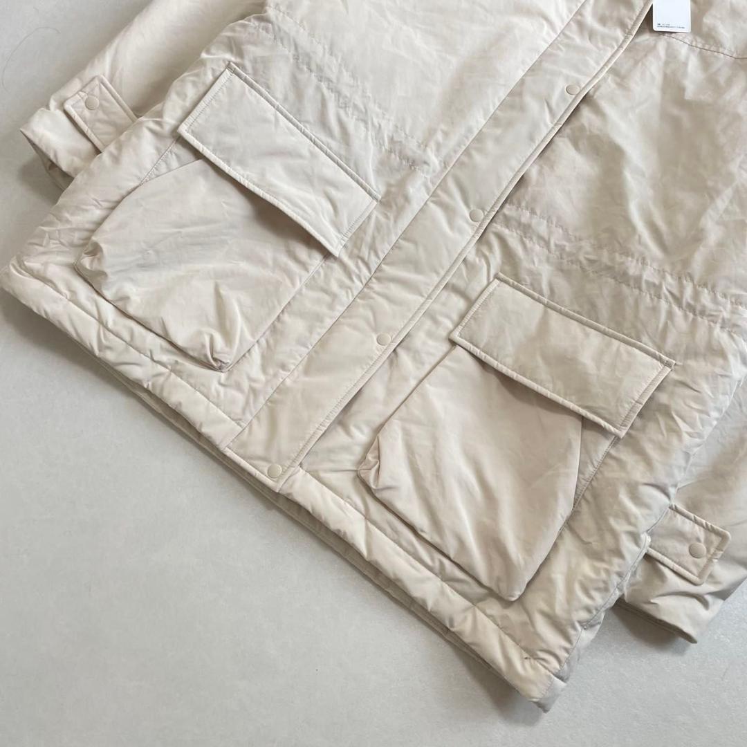 【新品・タグ付き】UNIQLO ハイブリッドダウンコート ナチュラル 3XL