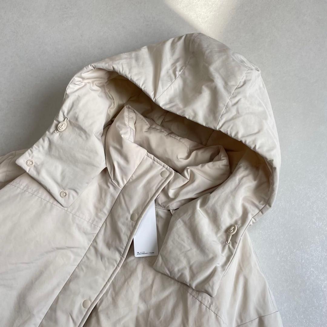【新品・タグ付き】UNIQLO ハイブリッドダウンコート ナチュラル 3XL