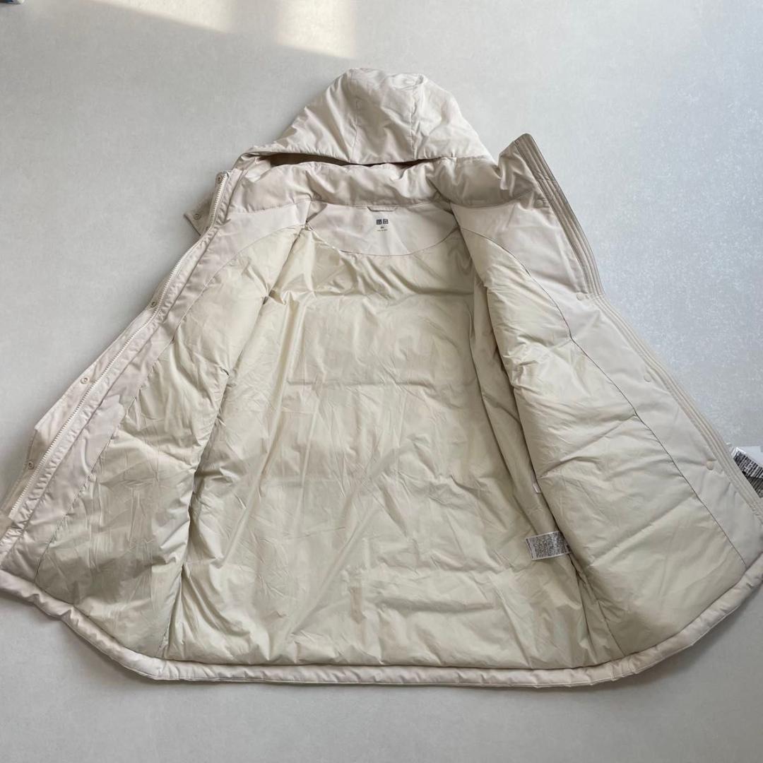 【新品・タグ付き】UNIQLO ハイブリッドダウンコート ナチュラル 3XL