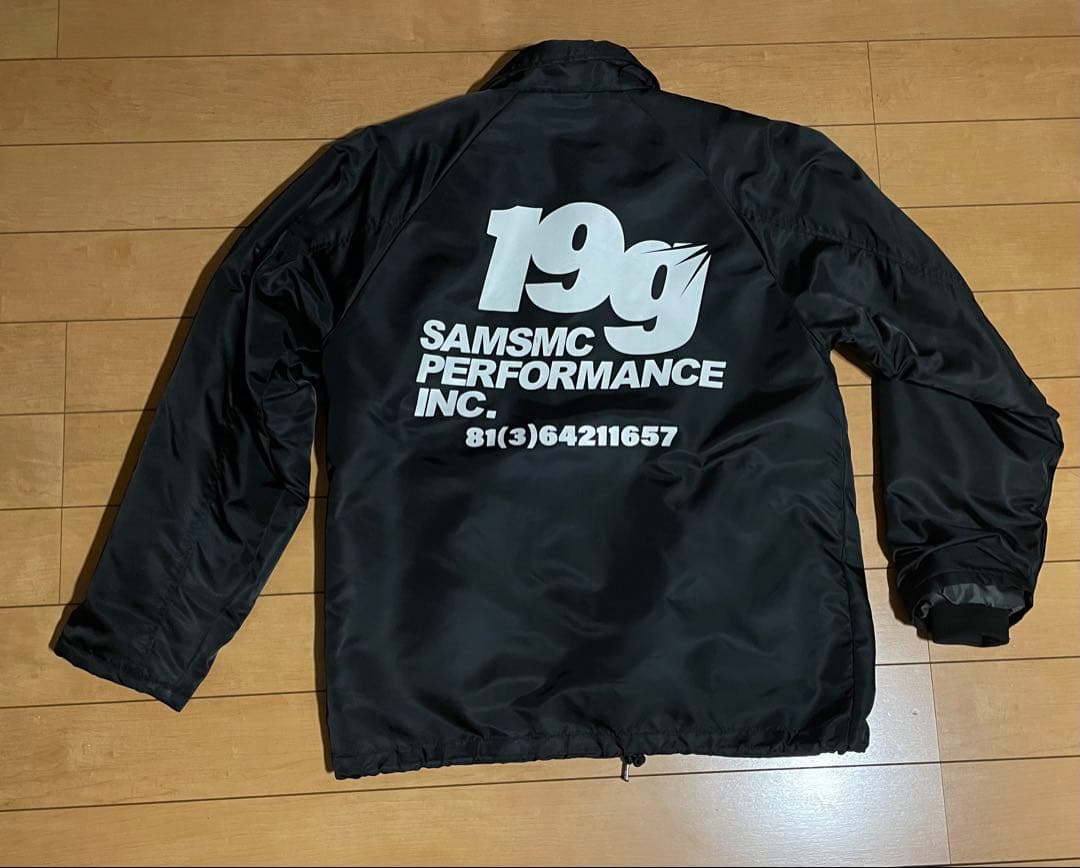 コーチジャケットSAMS MOTORCYCLE Mサイズ　BLACK