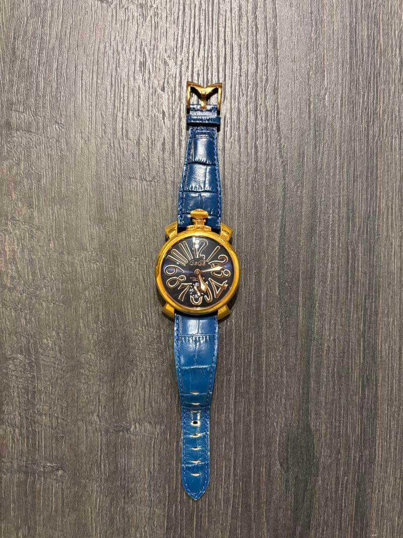 GAGA MILANO ガガミラノ 腕時計 手巻き式 マヌアーレ48