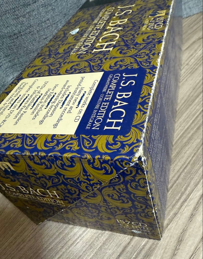 バッハ 全集 COMPLETE EDITION 137CD + 2DVD