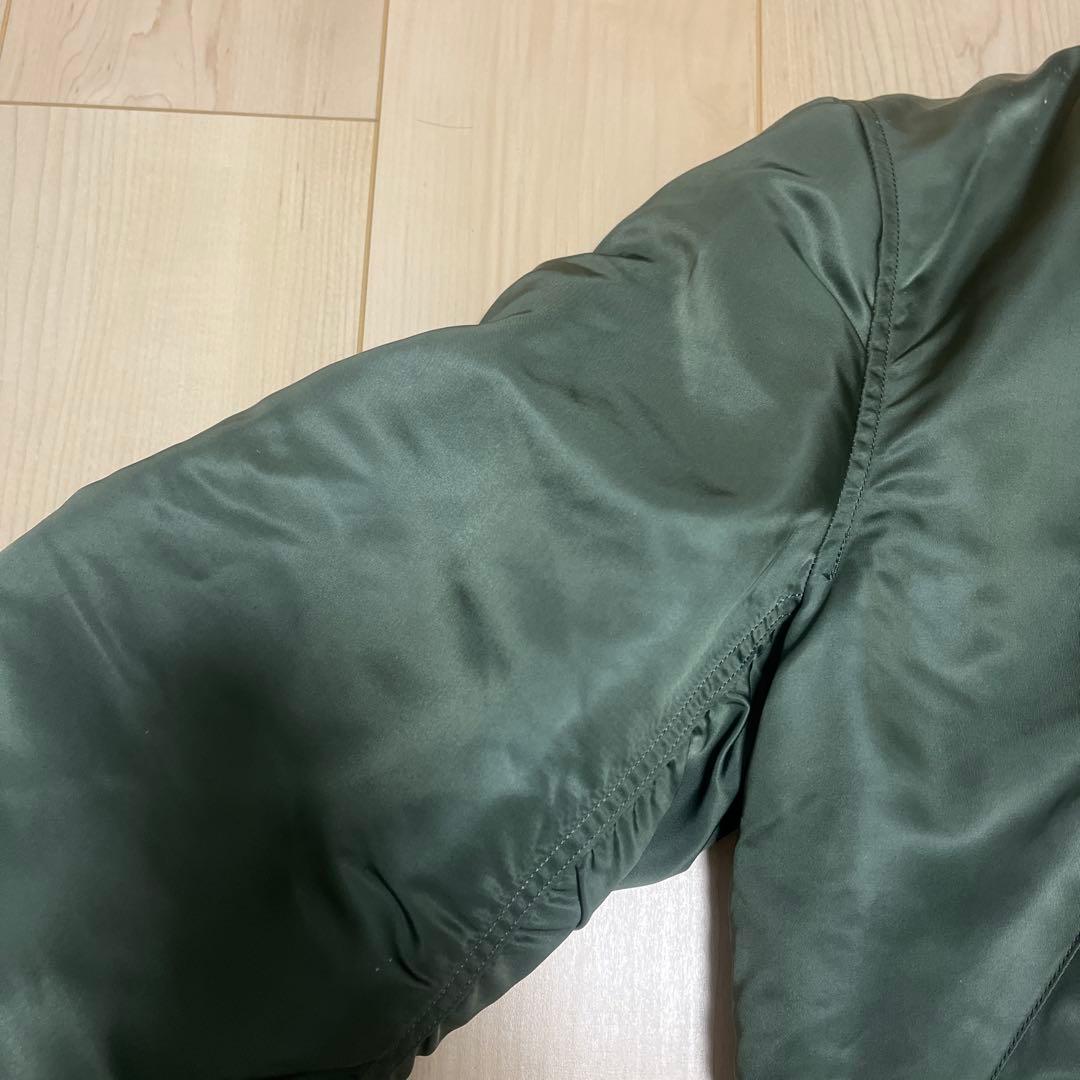実物80年 MA-1 オリジナル ALPHA INDUSTRIES INC社製