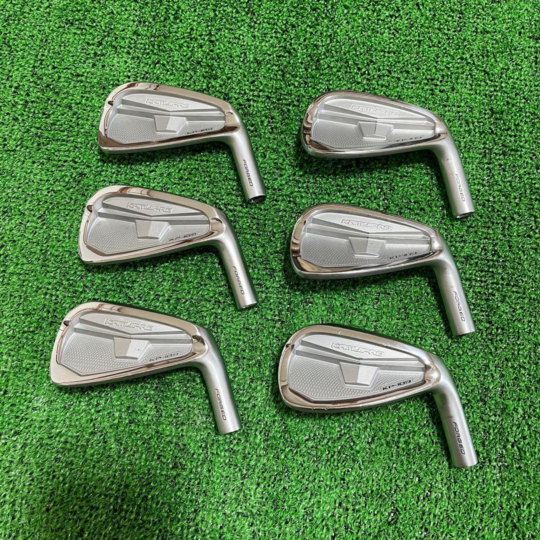 KAMUI KP–109 IRON アイアンヘッドのみ 5〜Pw 6個セット