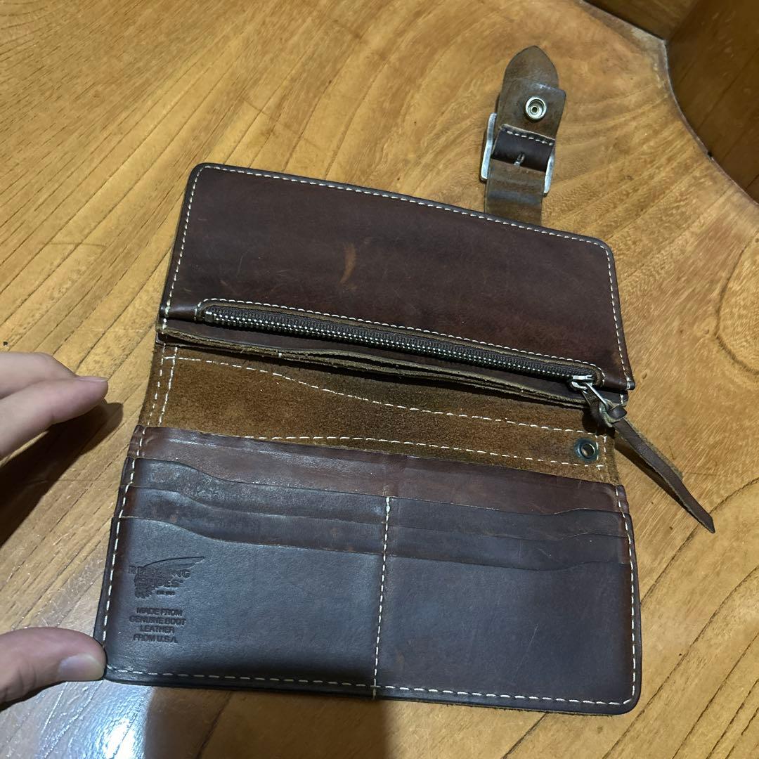 激レア　廃盤　RED WING 長財布　USAレザー　アメカジアメリカンバイカー