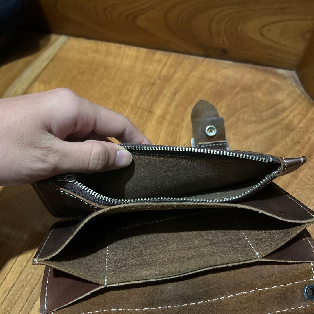 激レア　廃盤　RED WING 長財布　USAレザー　アメカジアメリカンバイカー
