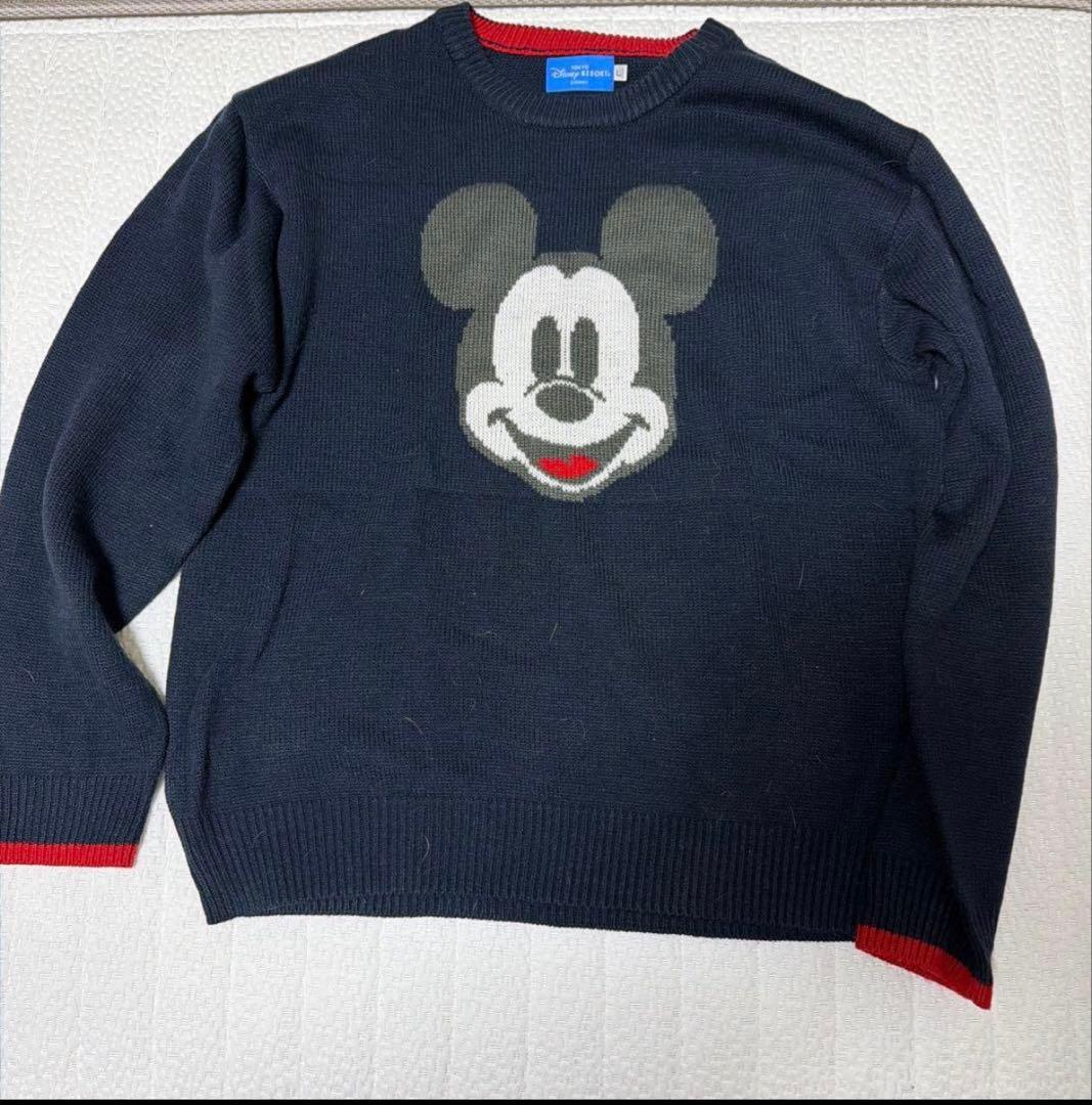 東京ディズニーリゾート ミニーセーター M ミッキーL
