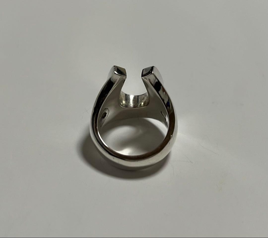 RATS HORSE SHOE RING SILVER 7号