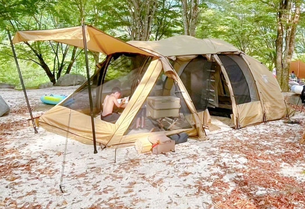 MNML WORKS ALBERGUE トンネルテント 4~6人用 シート付