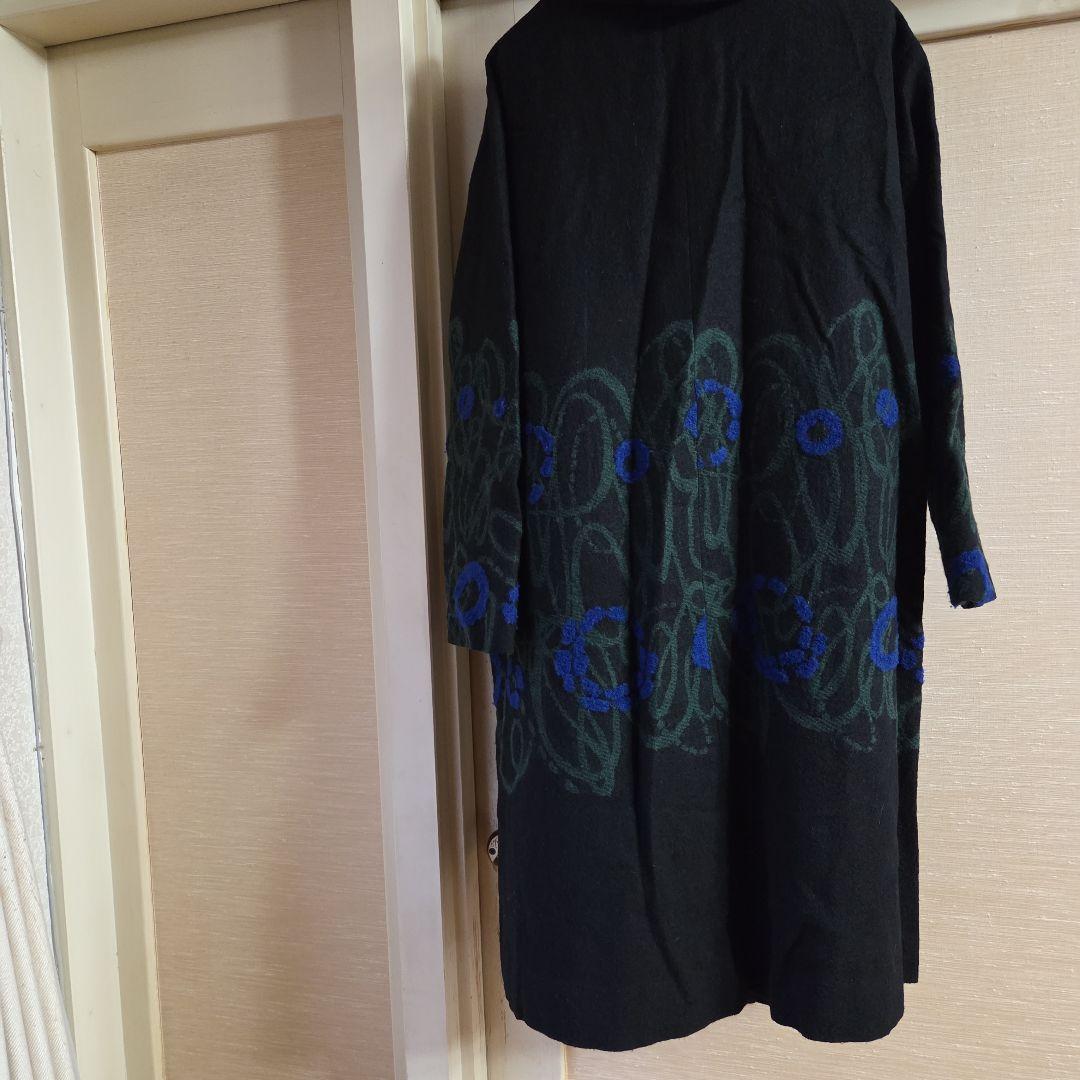 【まなみんさん専用】花柄刺繍ロングコート