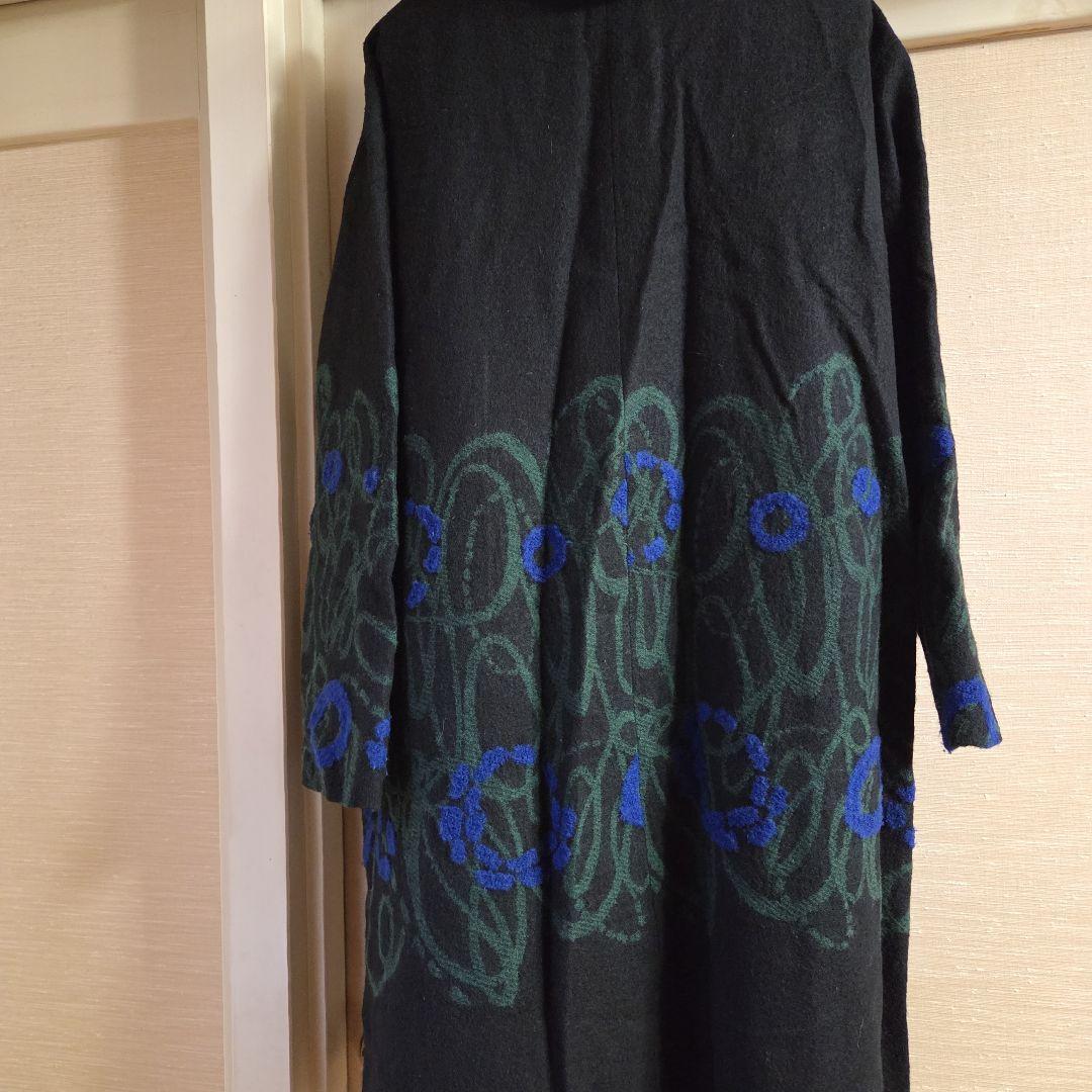 【まなみんさん専用】花柄刺繍ロングコート