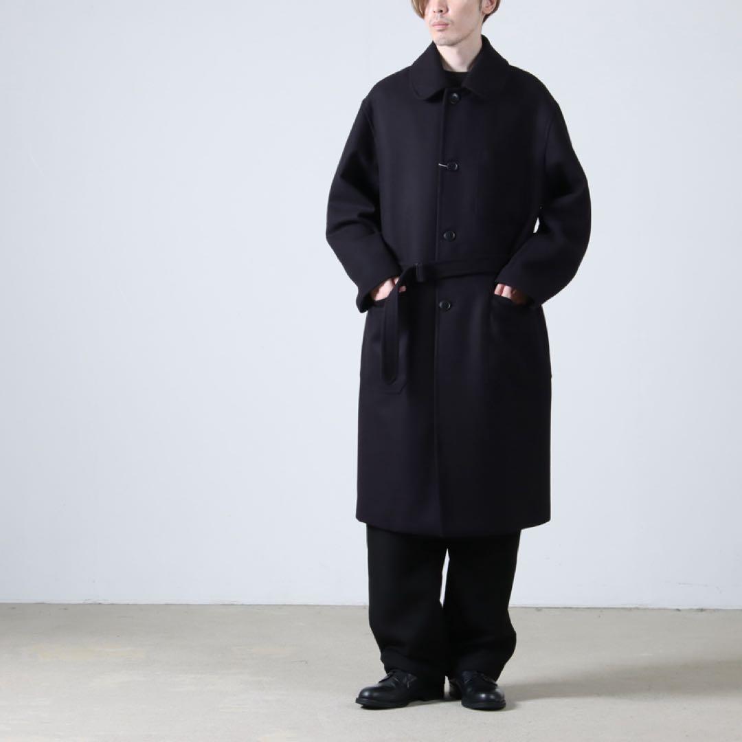 新品 24AW COMOLI ウールカシミアミリタリーコート 2