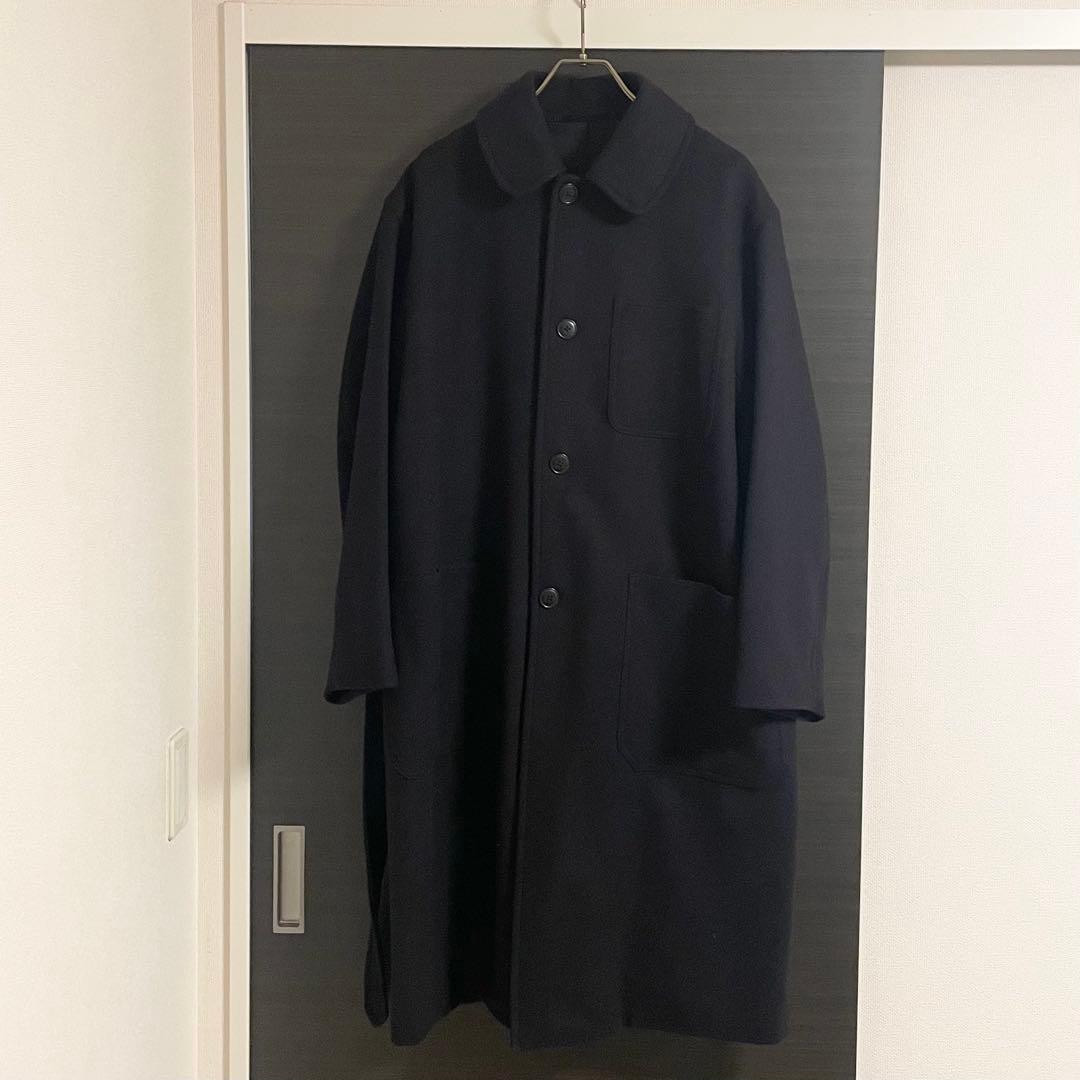 新品 24AW COMOLI ウールカシミアミリタリーコート 2