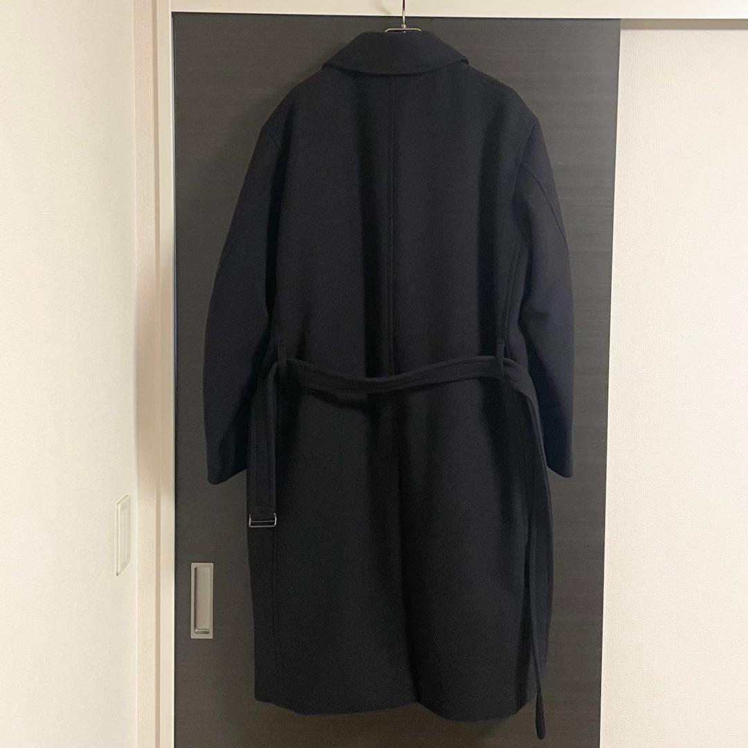 新品 24AW COMOLI ウールカシミアミリタリーコート 2