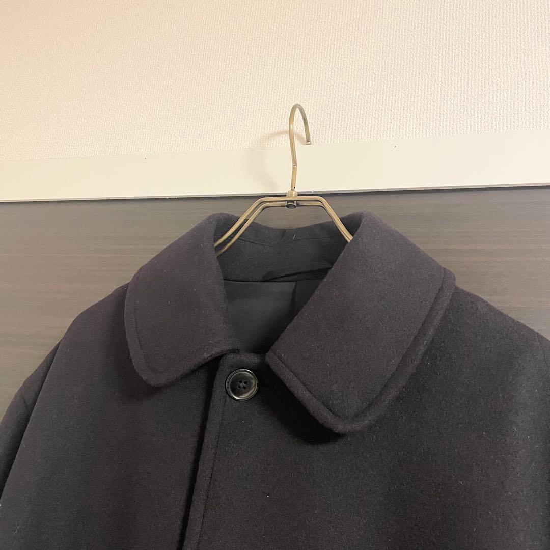 新品 24AW COMOLI ウールカシミアミリタリーコート 2