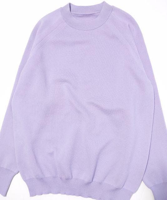 美品★SOEJU ソージュ★ミラノリブニットプルオーバー ラベンダー