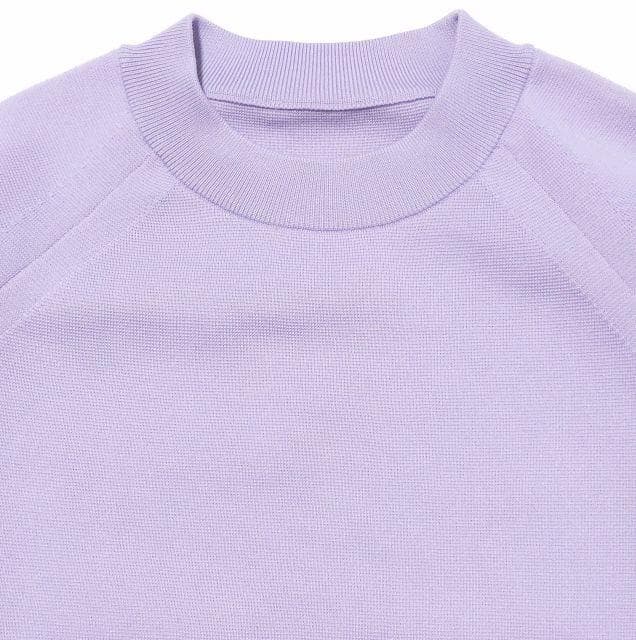 美品★SOEJU ソージュ★ミラノリブニットプルオーバー ラベンダー