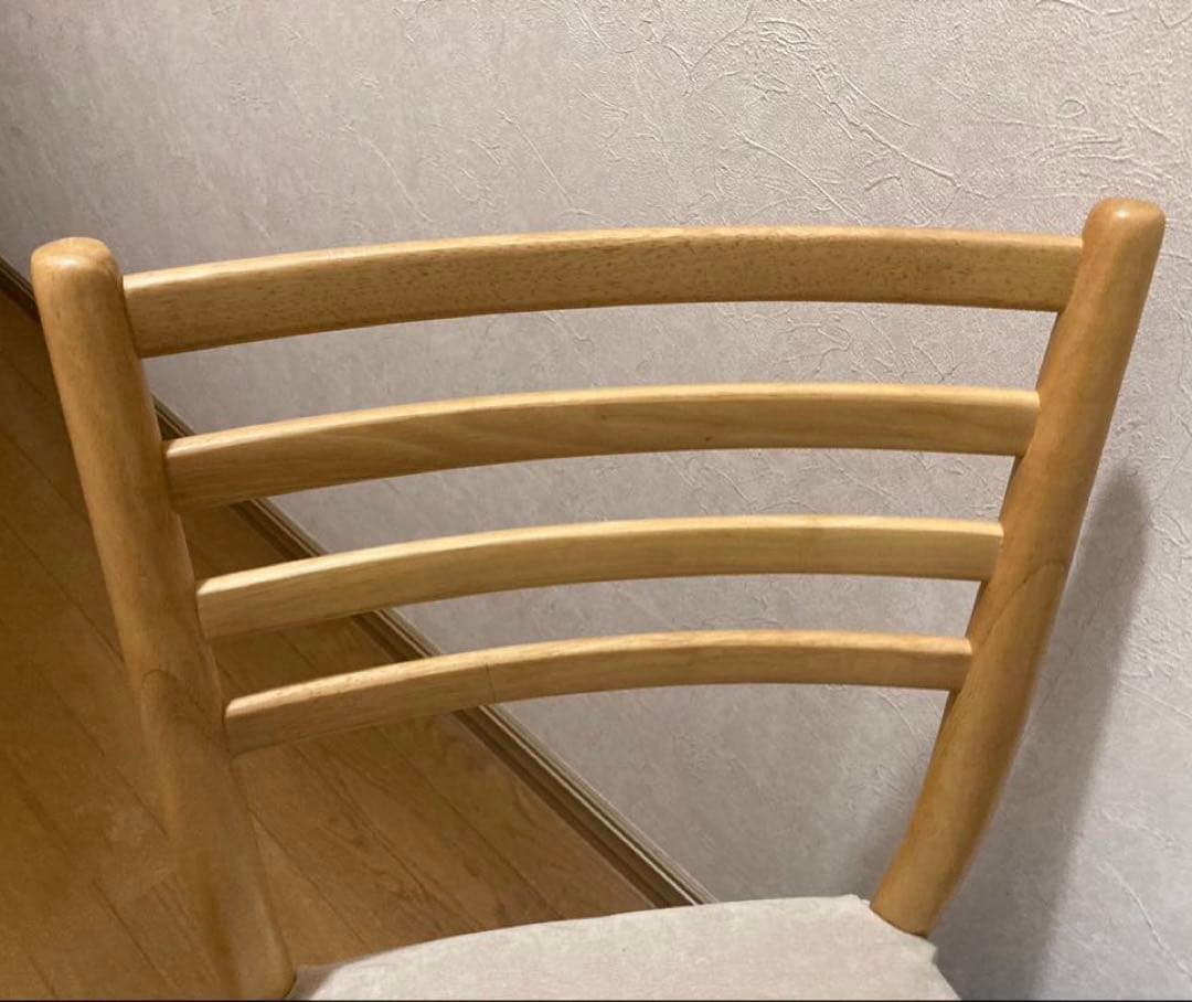 天然木　ベルメゾン　ダイニングチェア 一脚