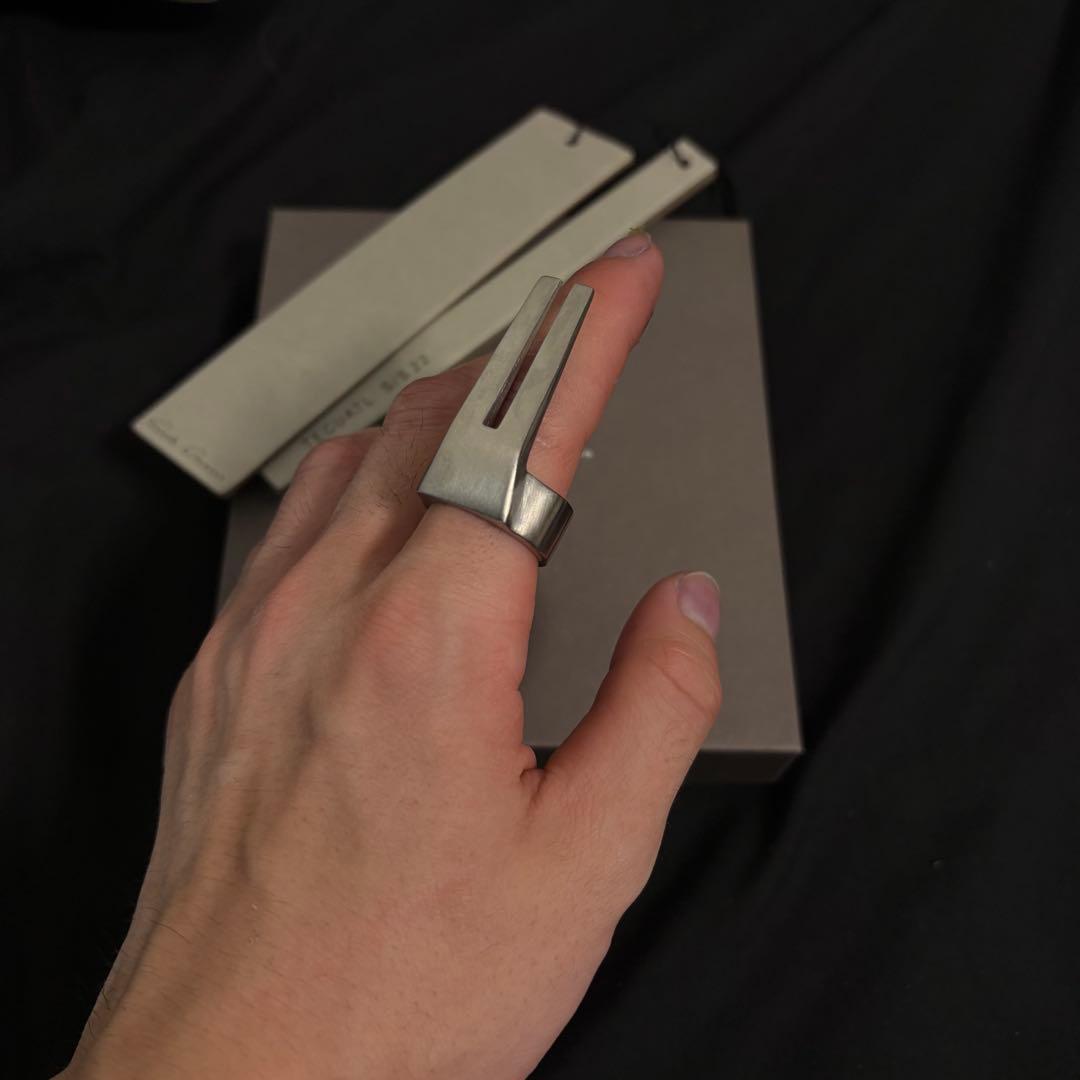 アクセサリー RICK OWENS TRUNK RING 60