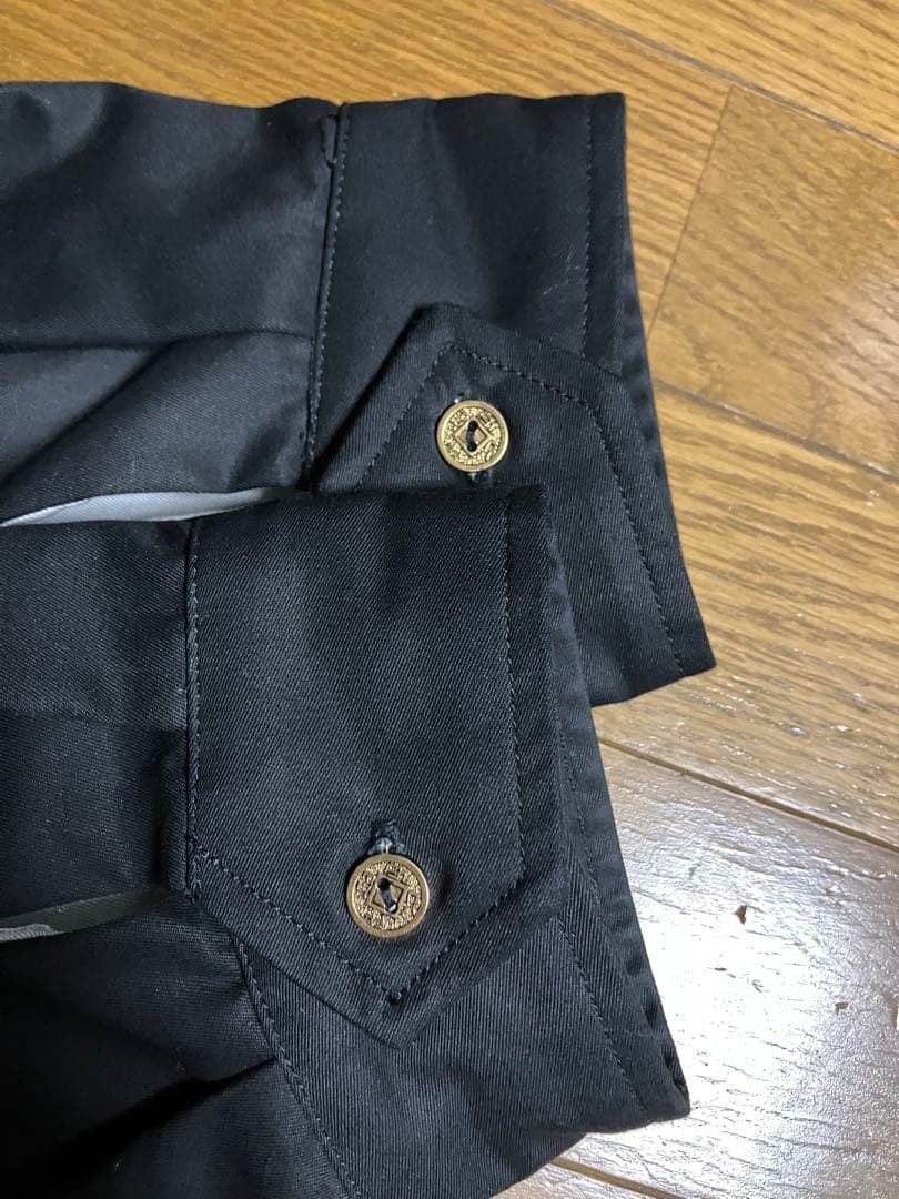 ベトジャン　黒地 ドラゴン刺繍