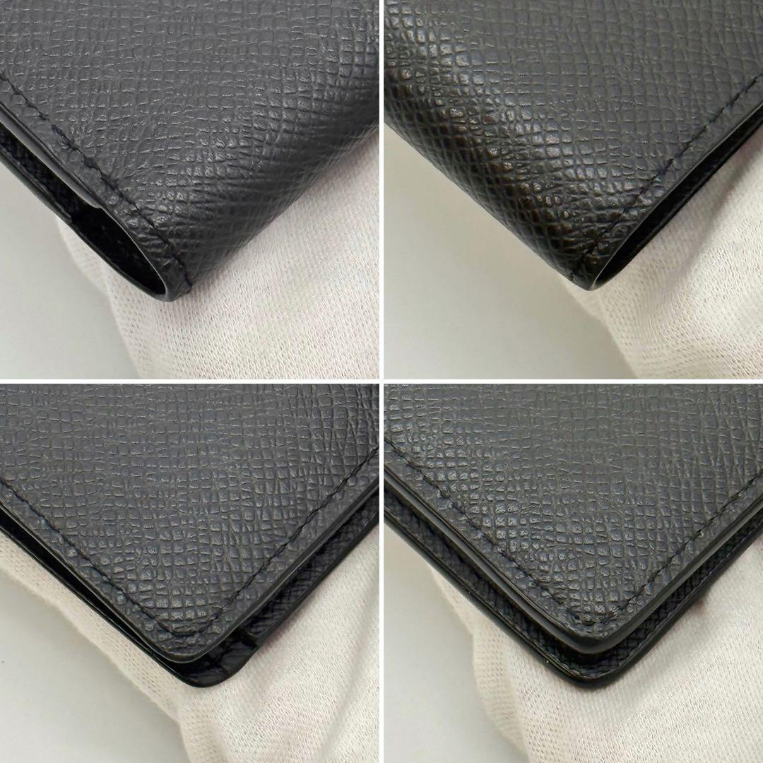 ✨超極美品 IC内蔵✨ルイヴィトン タイガ シルバーロゴ金具 ミュルティプル 黒