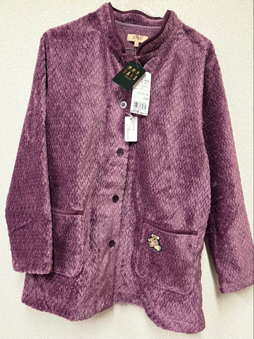 新品　タグ付き　ダックス　モコモコパジャマ　レディース　Lサイズ