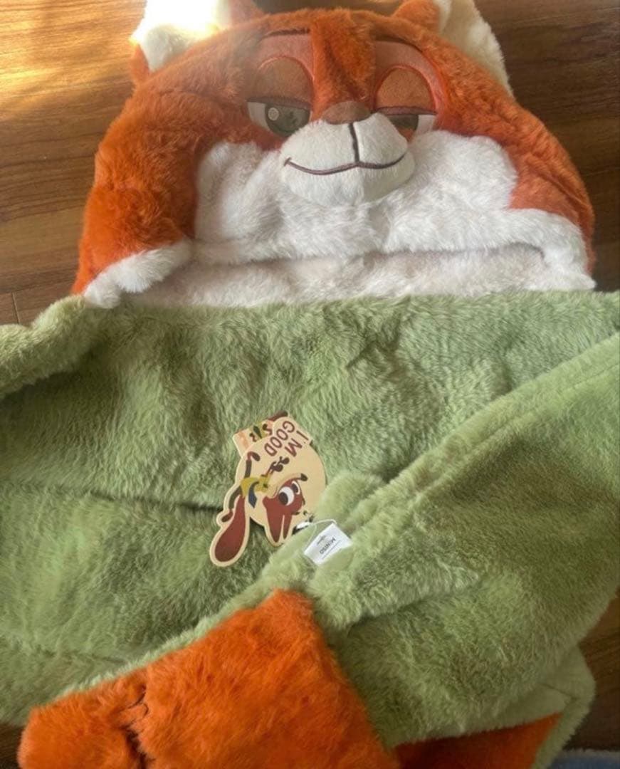 Zootopia マフラー　ジュディとニック