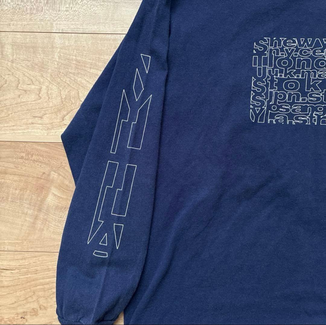 USA製 90s 00s OLD STUSSY ステューシー ロンT 銀タグ