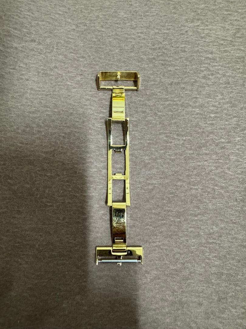 カミーユフォルネ　Dバックル　ゴールド18mm 旧ロゴ 刻印入り