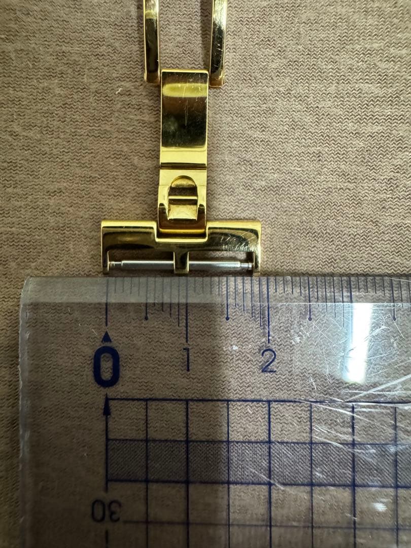 カミーユフォルネ　Dバックル　ゴールド18mm 旧ロゴ 刻印入り