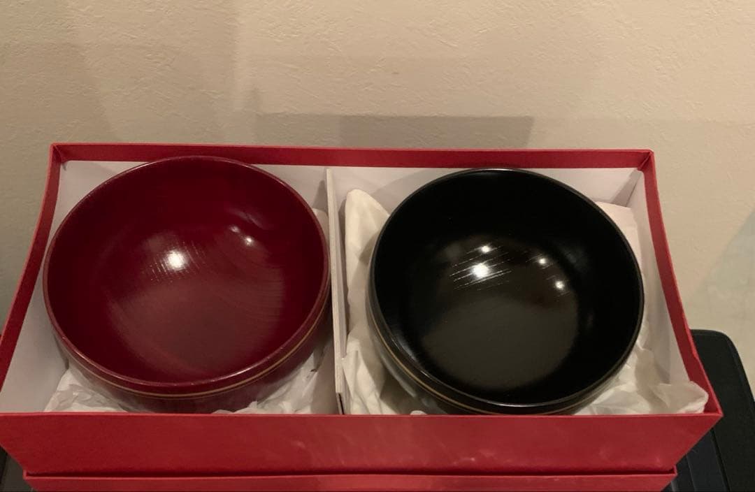 専用　お箸にぜんと新品　山田平安堂　夫婦椀　天然木　定価16500円