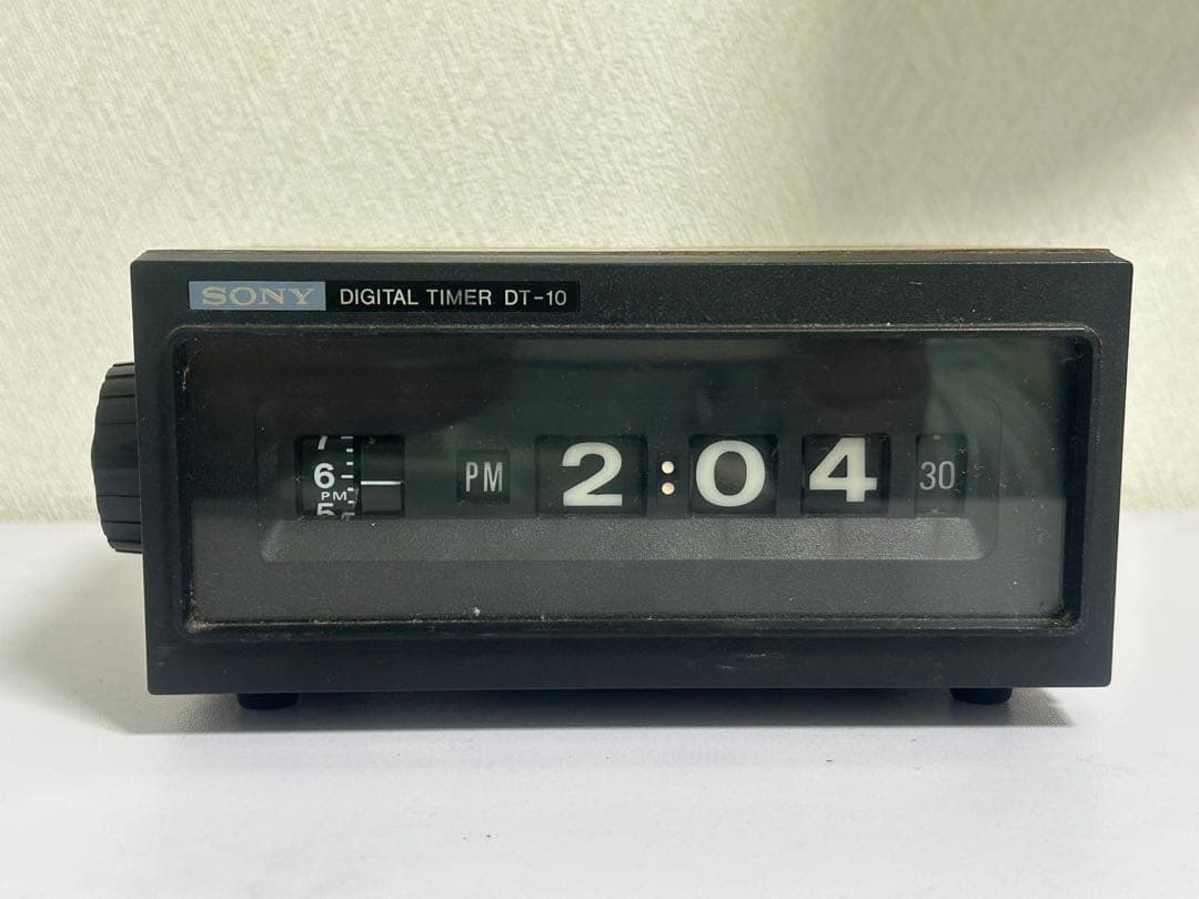 SONY デジタルタイマー DT-10 ウッド調 可動品