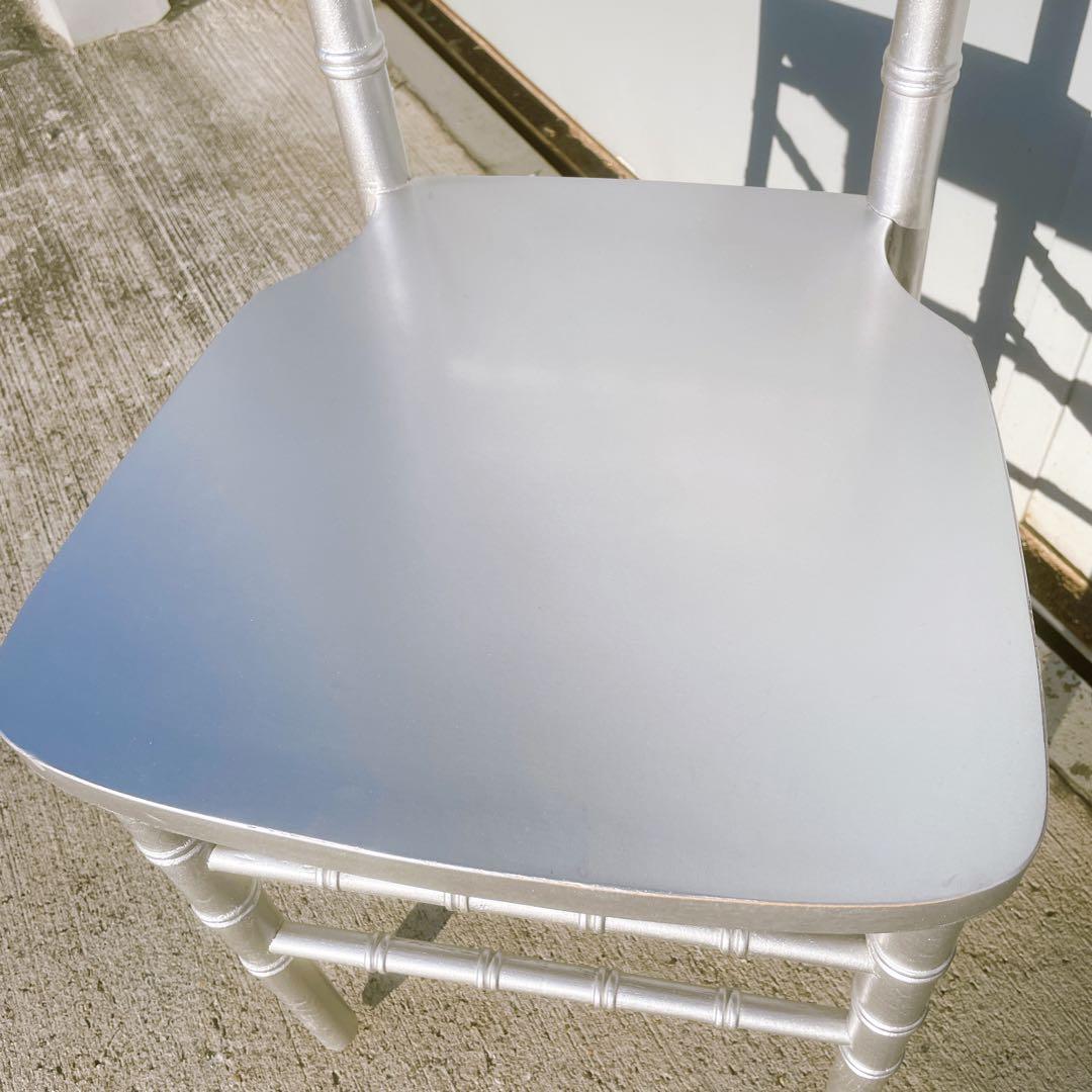 Flash Furniture フラッシュファニチャー キアバリチェア シルバー