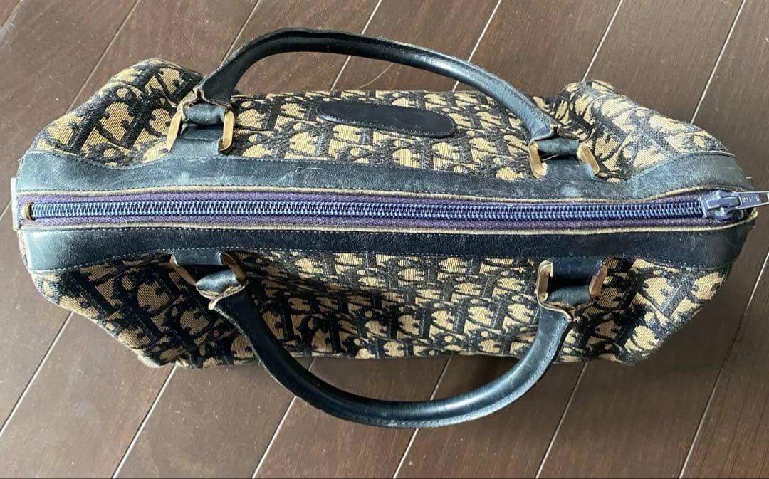 Christian Dior vintage ミニボストンバッグ トロッター柄