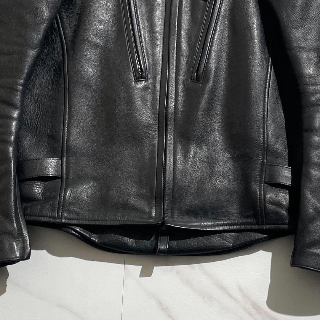 【美品/LL】KUSHITANI クシタニ ライダースジャケット カウレザー