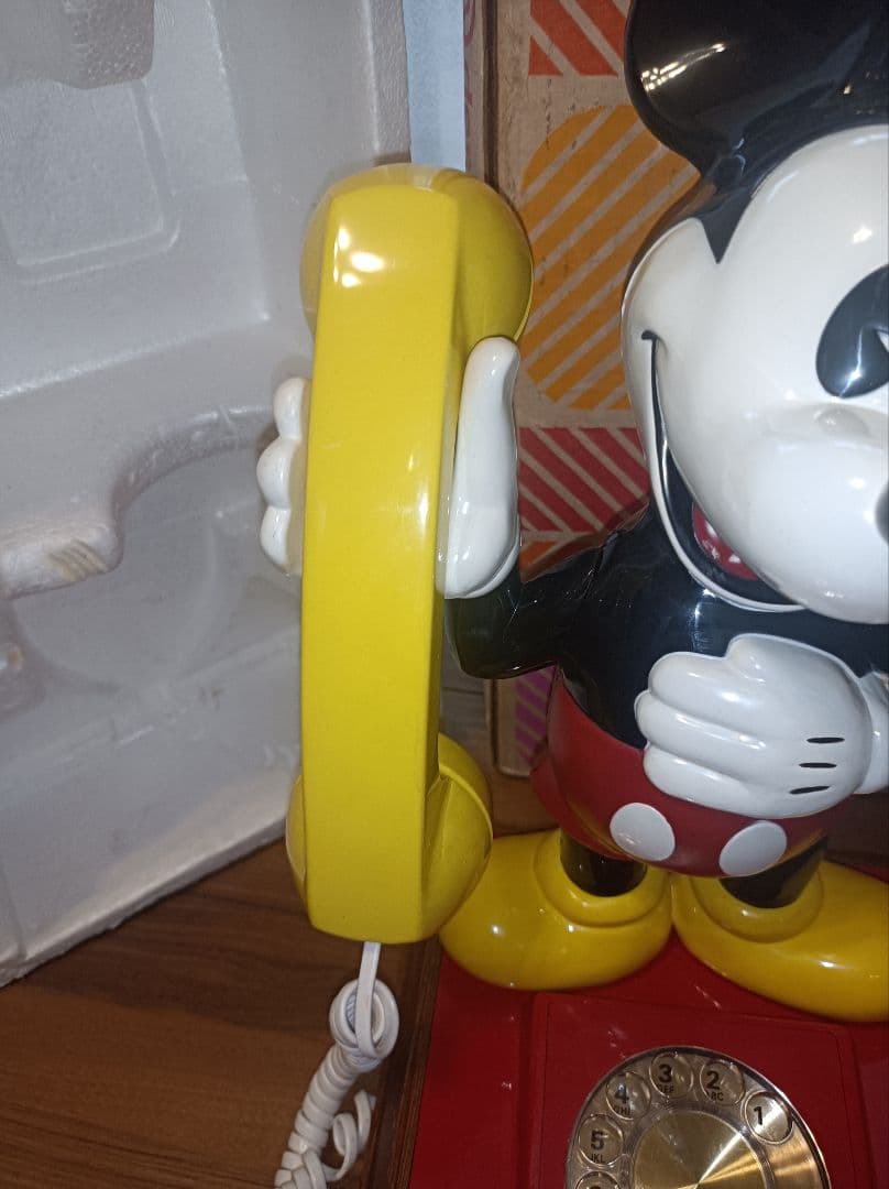 超希少　 　ウォルトディズニー　ミッキーマウス電話機